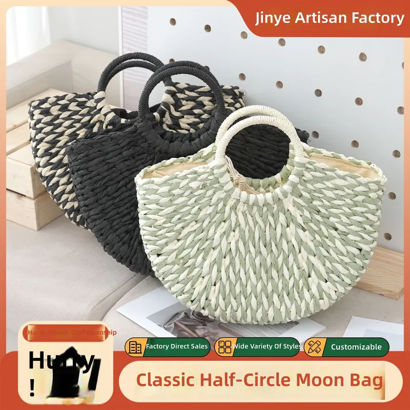 Women'S Bags Handbags - Dames Maantashandtas Halfronde Handtas Gemengde Kleur