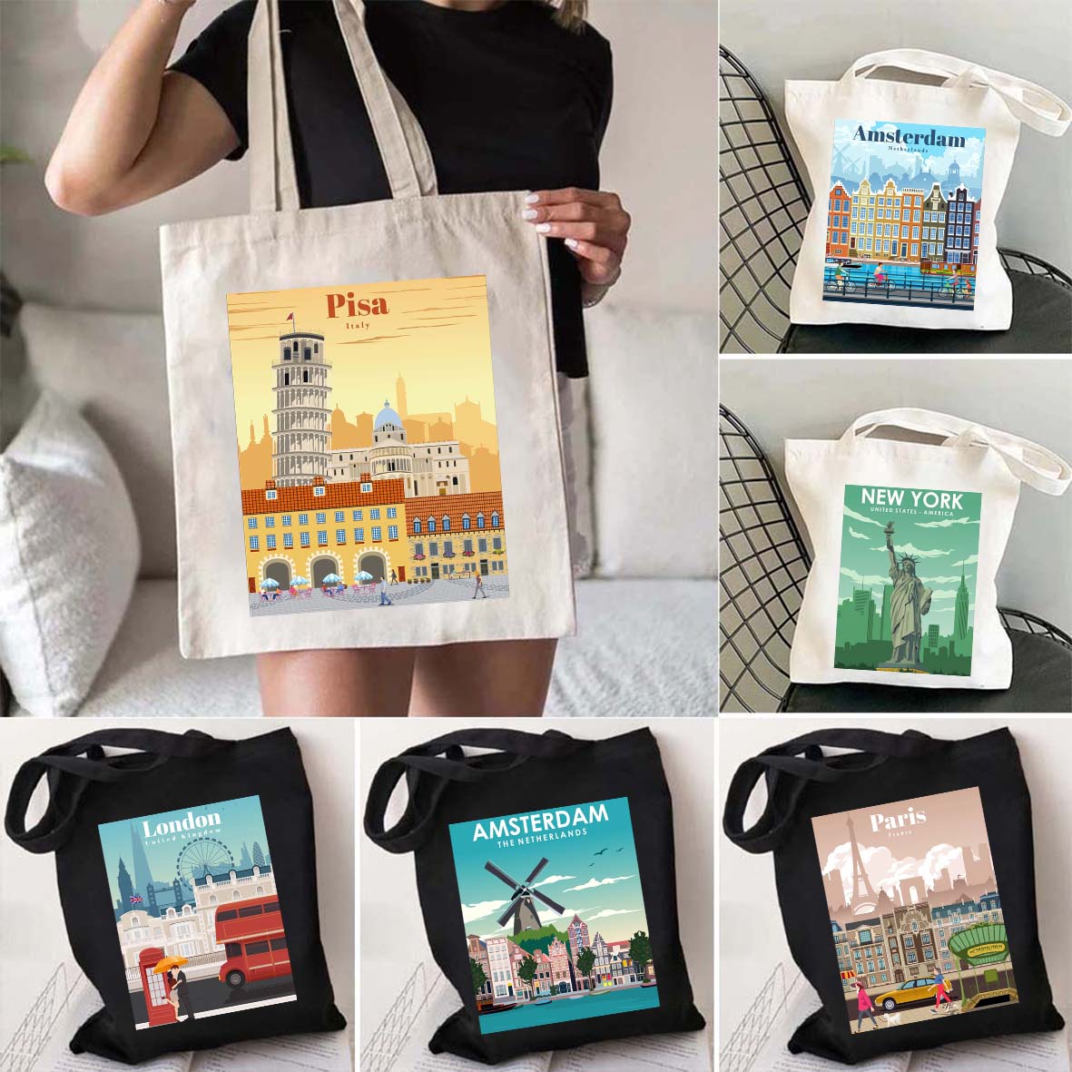 Women Bags Dubai - Stad New York Parijs Londen Dubai