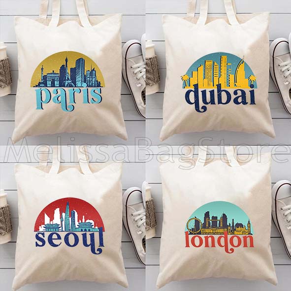 Women Bags Dubai - Londen Dubai Parijs New York Skyline
