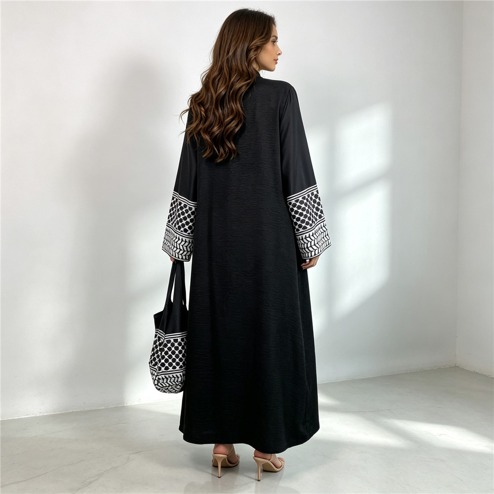 Moslim Open Front Abaya Dames  - Women Bags Dubai recensie en prijs