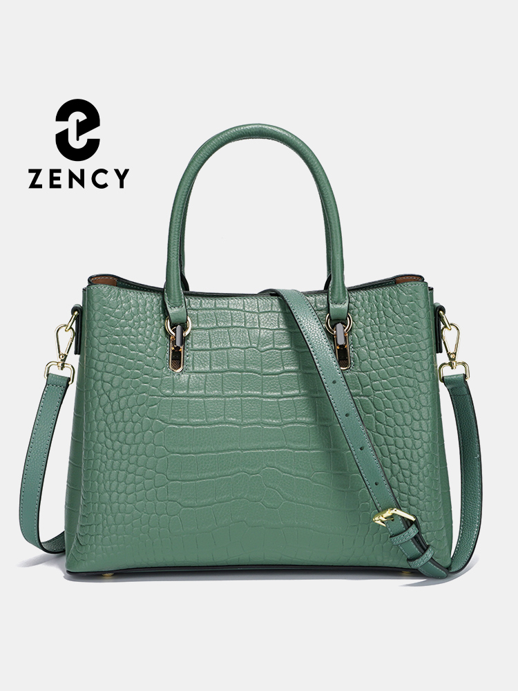 Zency damestas van echt leer m - Women Bags Green recensie en prijs