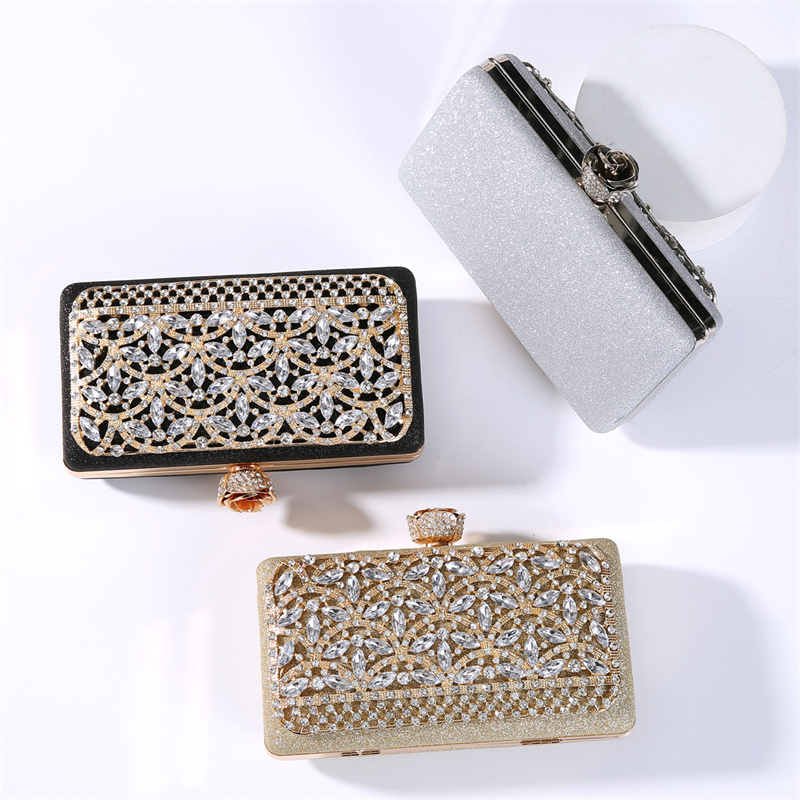 Luxe diamanten metalen frame a - Women Bags Dubai recensie en prijs