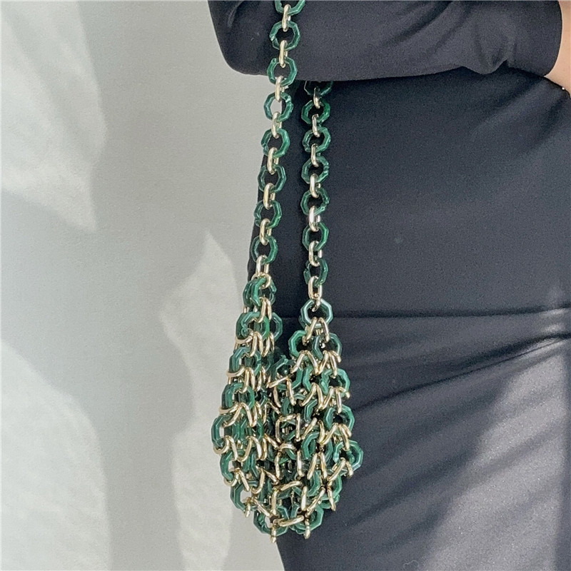 Groene metallic Hauberk schoud - Women Bags Green recensie en prijs