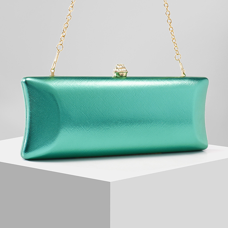 Klassieke lange doos avondtasj - Women Bags Green recensie en prijs