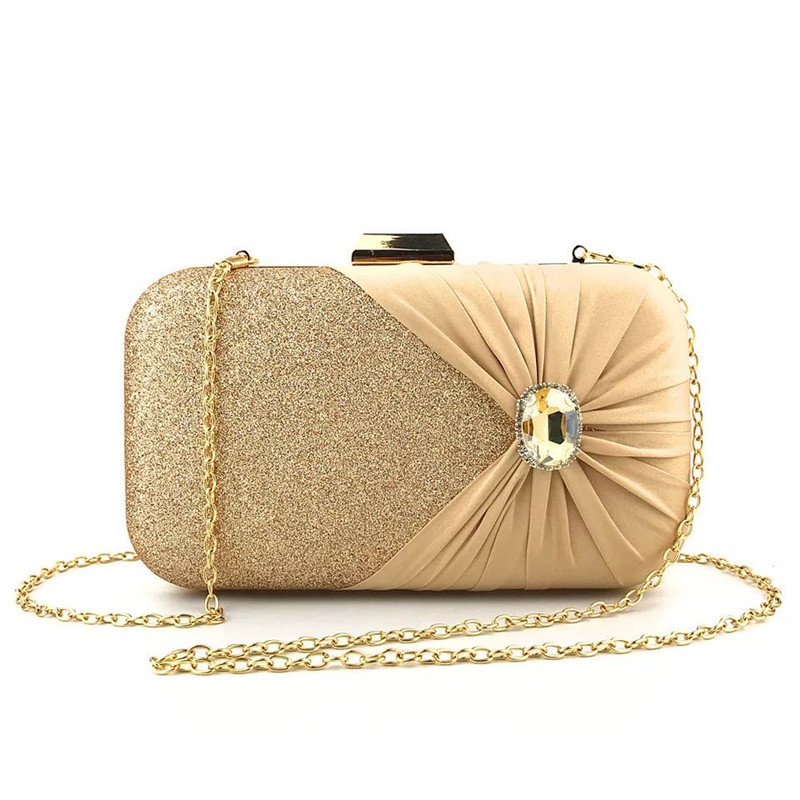Zilveren luxe kristallen avond - Women Bags Green recensie en prijs