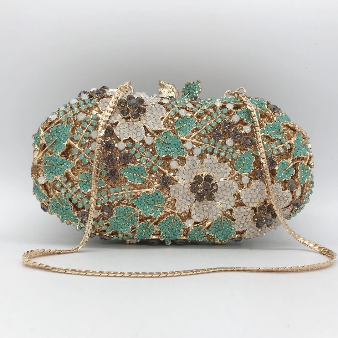 Vrouwen Groen/Witte Kristallen - Women Bags Green recensie en prijs