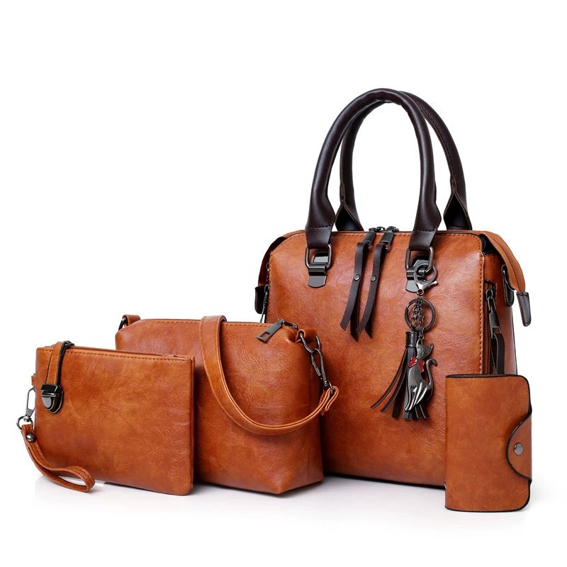 4-delige tasjesset in effen kl - Women'S Bags Handbags recensie en prijs